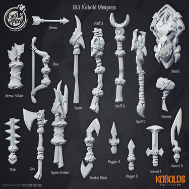 Kobold Weapons